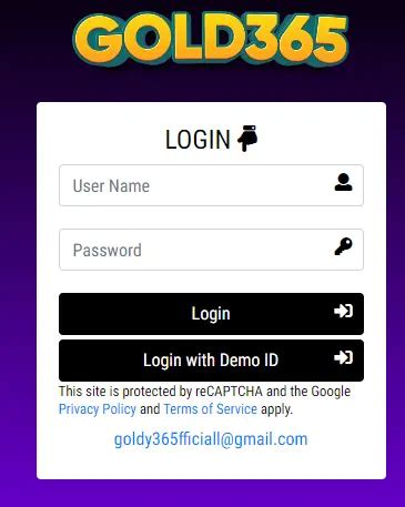 gold365 com login